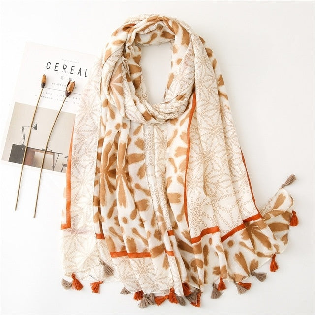 Women's Autumn Triangle Scarf