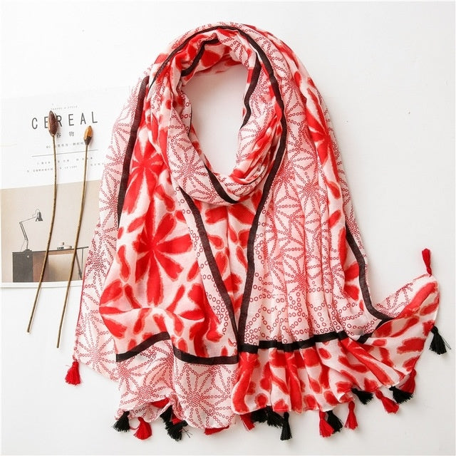 Women's Autumn Triangle Scarf