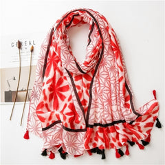 Women's Autumn Triangle Scarf