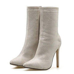 Toe Heeled Boots