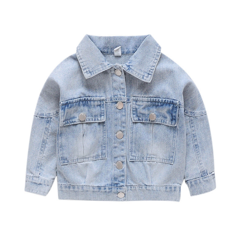 Girls Fashion Cute All-Match Denim Jacket