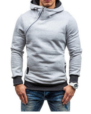 Men's Stand Collar Sweater Coat