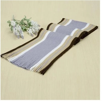 Winter Fringed Men's Scarves