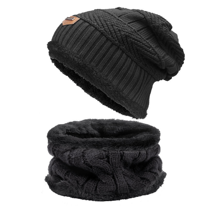 Velvet Thick Autumn & Winter Hats and Scarves