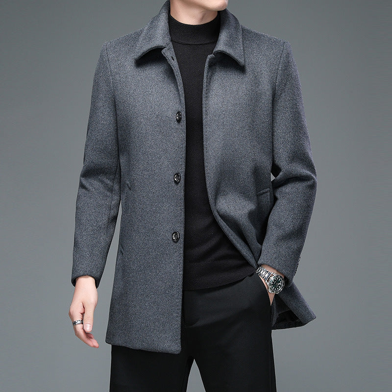 Long Sleeve Lapel Korean Style Casual Jacket
