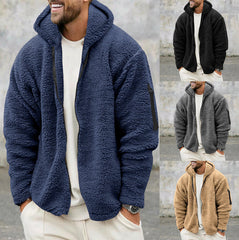 Wear Warm Coat with Zipper