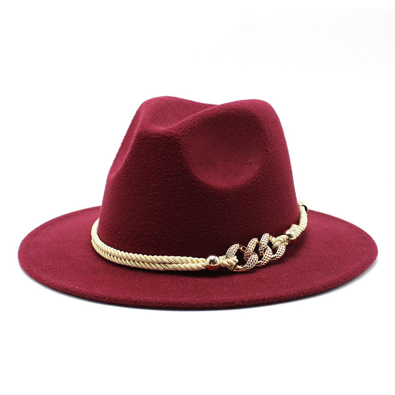 Women's British Style Fedora Hat