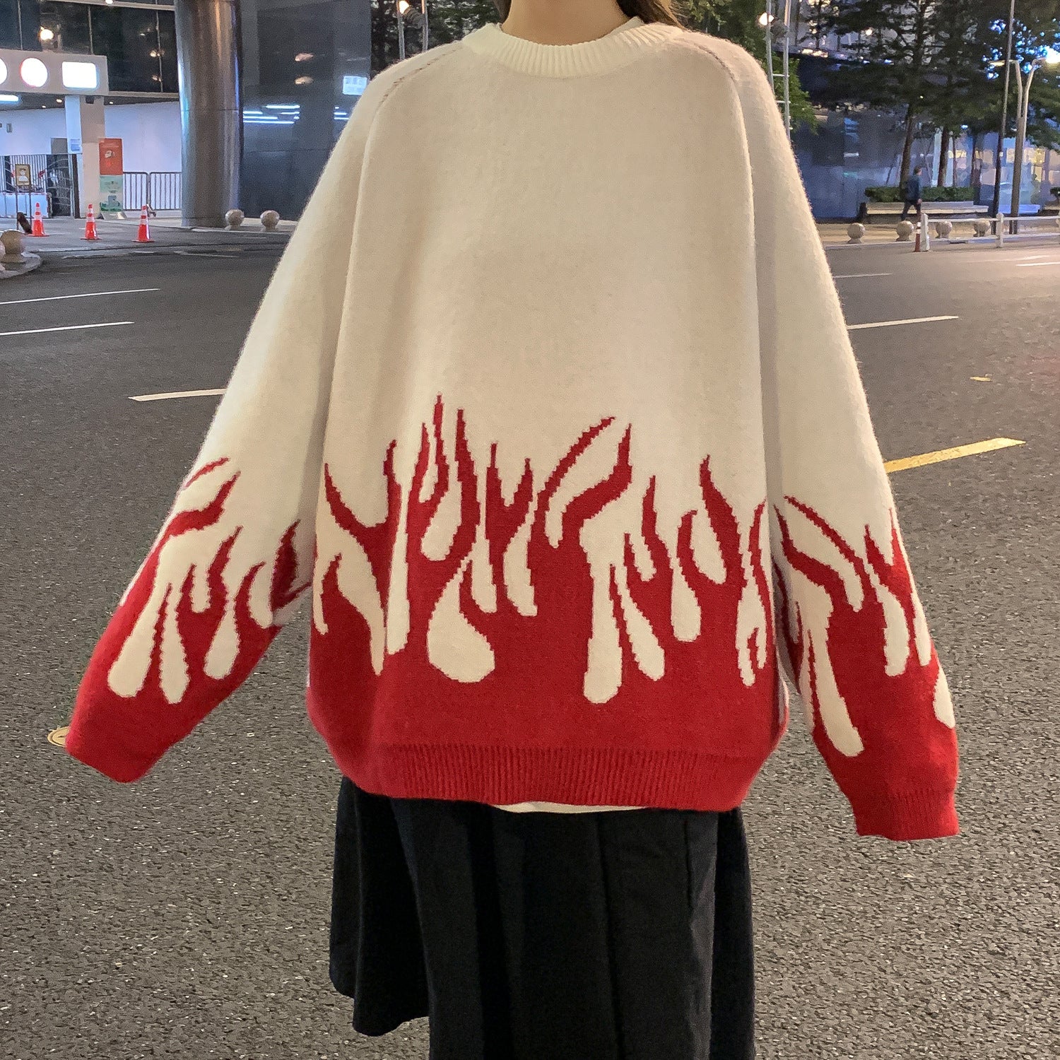 Japanese Knit Jacket Couple Outfit