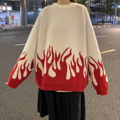 Japanese Knit Jacket Couple Outfit