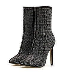 Toe Heeled Boots