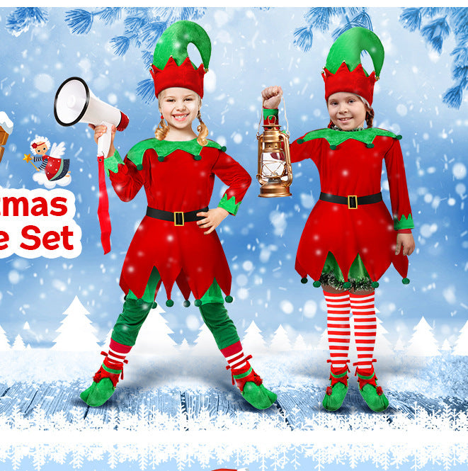 Christmas Hat Dress Suit