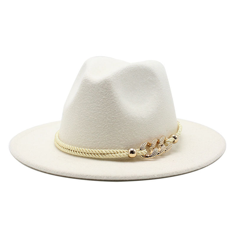 Women's British Style Fedora Hat