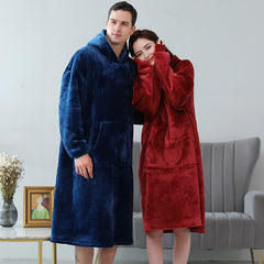 Hooded Thermal Blanket for Women
