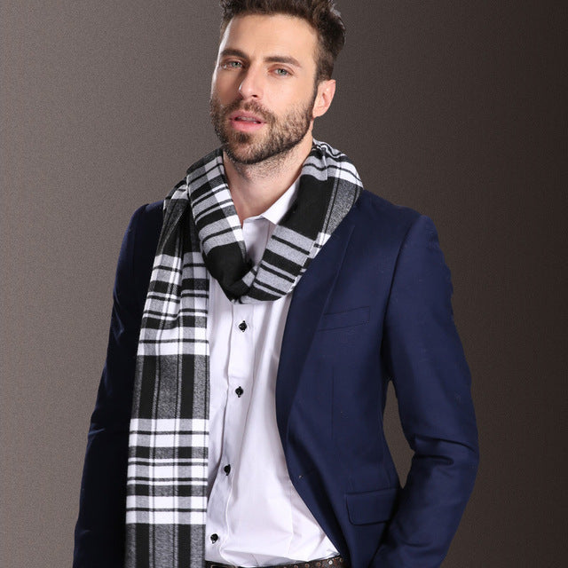 Europe Fashion Shawl Scarves for Men