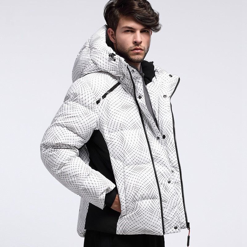 Thick Hooded Warm Ski Jacket