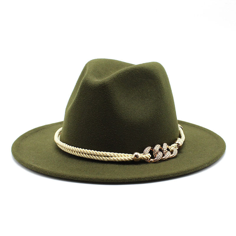Women's British Style Fedora Hat