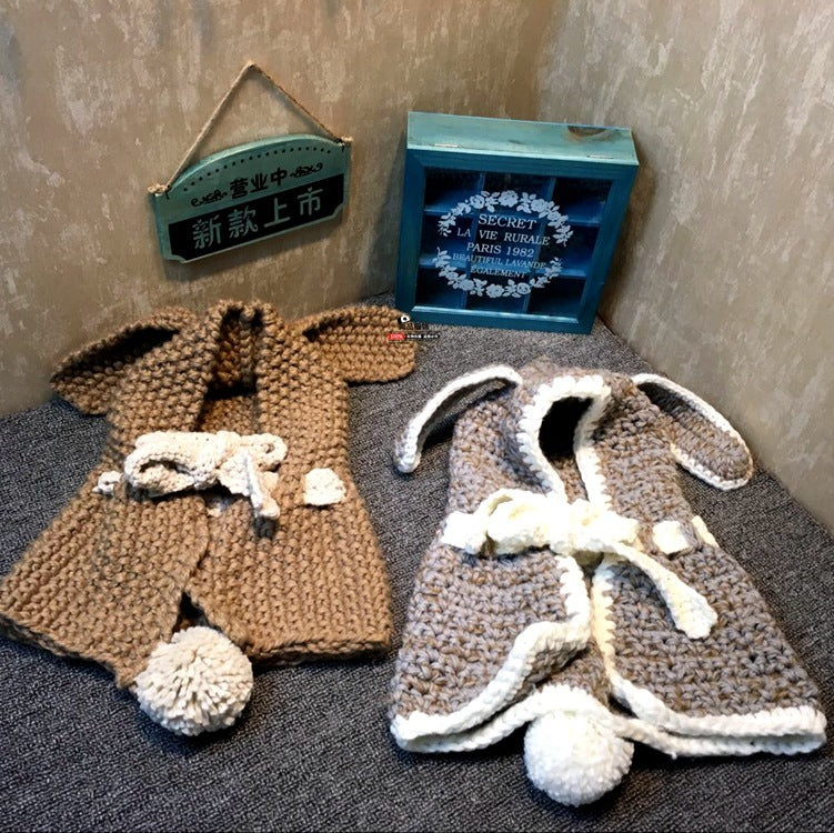 Winter Hats with Bear Scarf