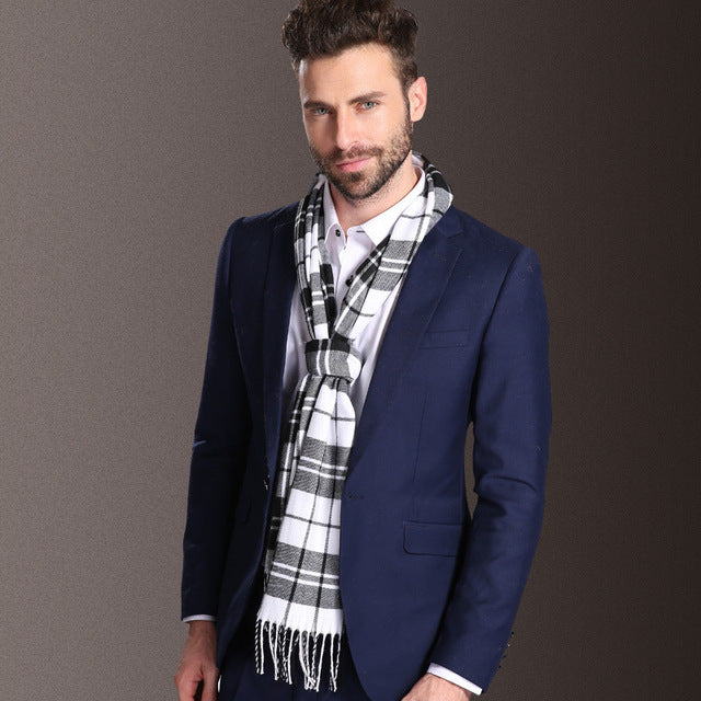 Europe Fashion Shawl Scarves for Men
