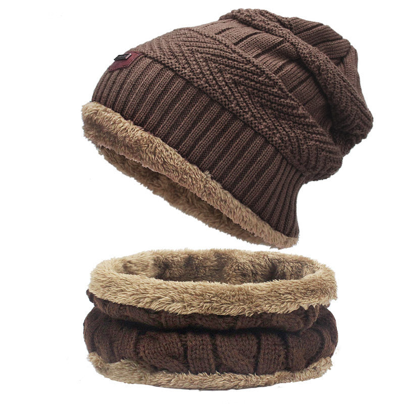 Velvet Thick Autumn & Winter Hats and Scarves
