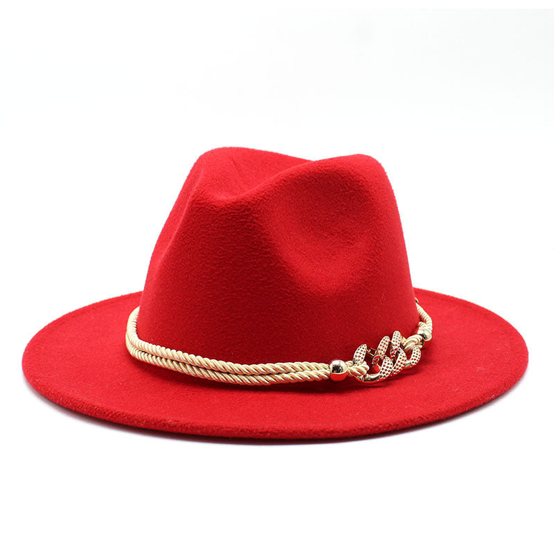 Women's British Style Fedora Hat