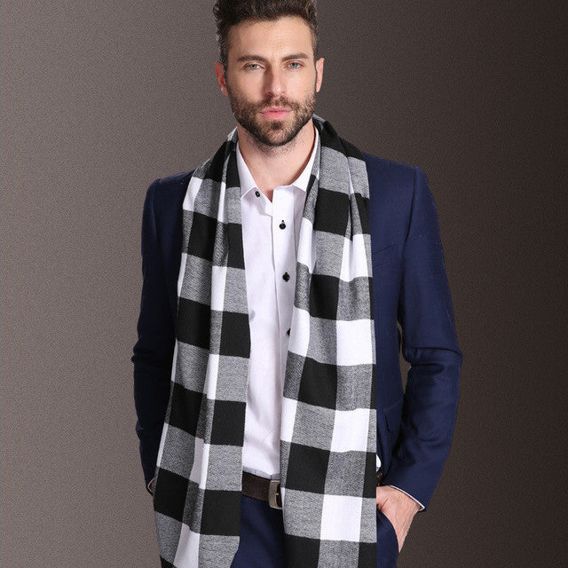 Europe Fashion Shawl Scarves for Men