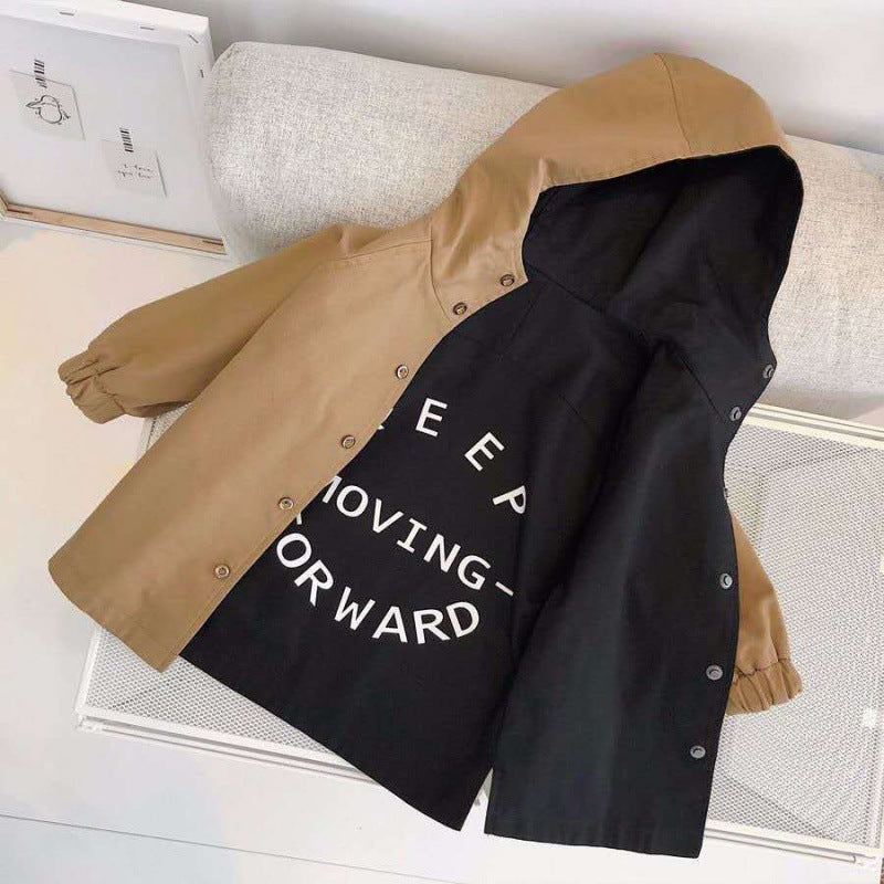 Boys Reversible Spring Coats