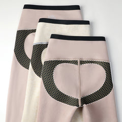 Winter High Waist Slim Zipper Pants