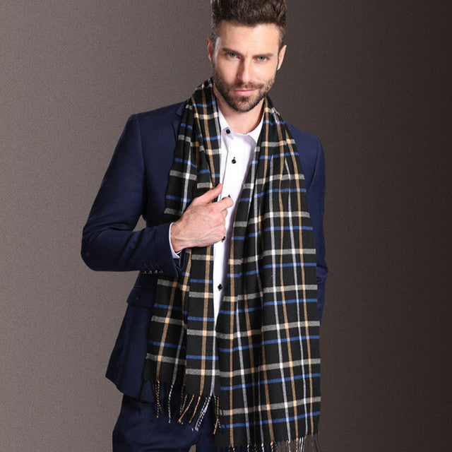 Europe Fashion Shawl Scarves for Men