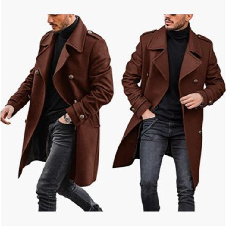Woolen Men's Coat