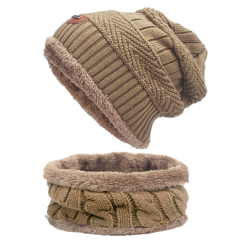 Velvet Thick Autumn & Winter Hats and Scarves