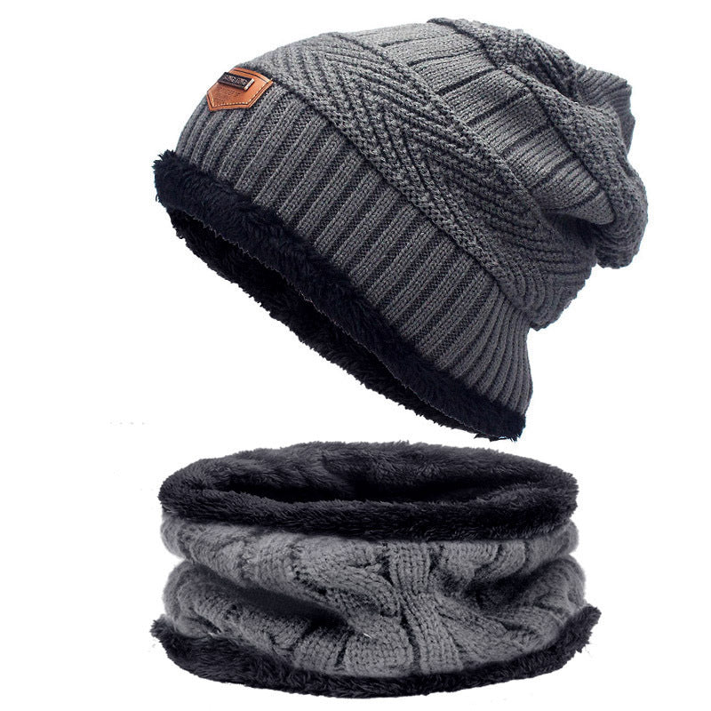 Velvet Thick Autumn & Winter Hats and Scarves