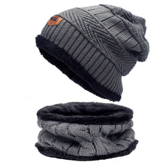 Velvet Thick Autumn & Winter Hats and Scarves