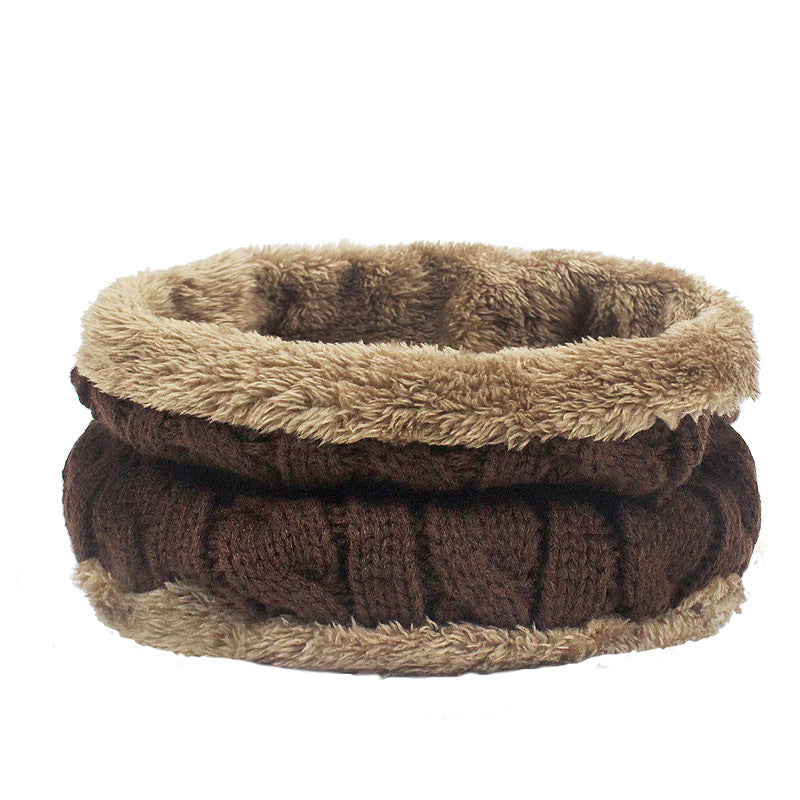 Velvet Thick Autumn & Winter Hats and Scarves