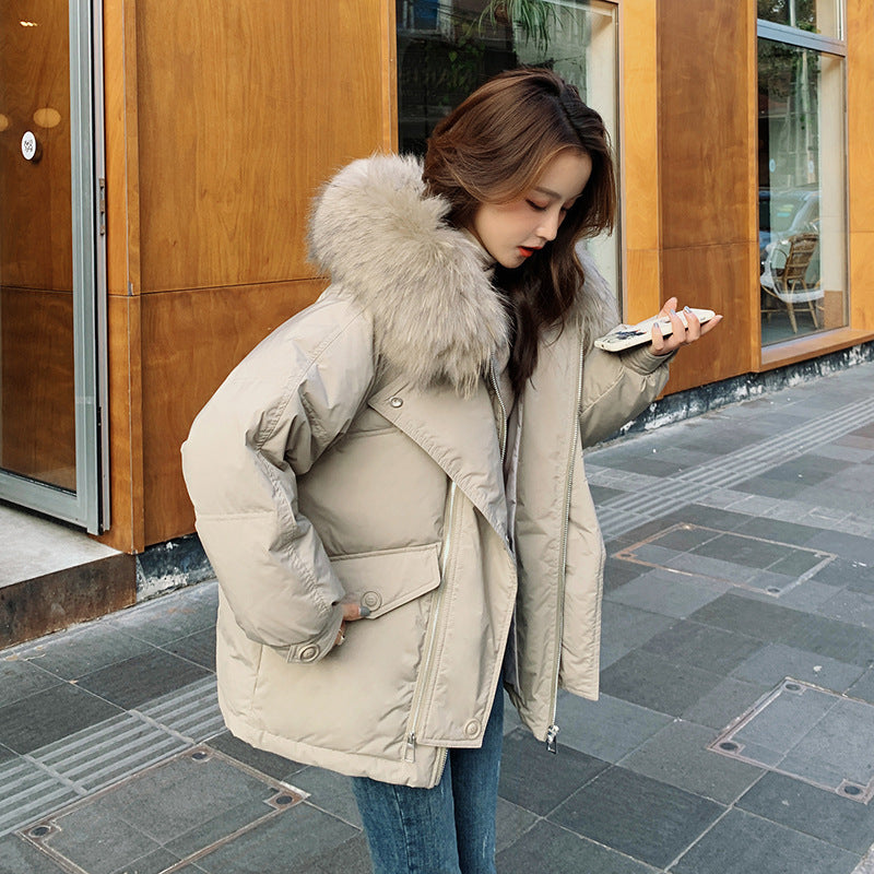 Korean Style Cotton-padded Jacket