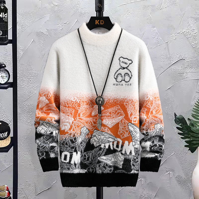 Hip Hop Crew Neck Sweater