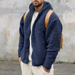 Wear Warm Coat with Zipper