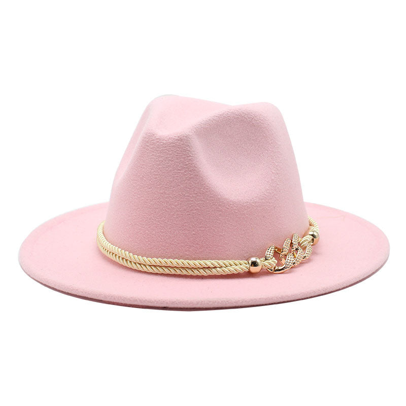 Women's British Style Fedora Hat
