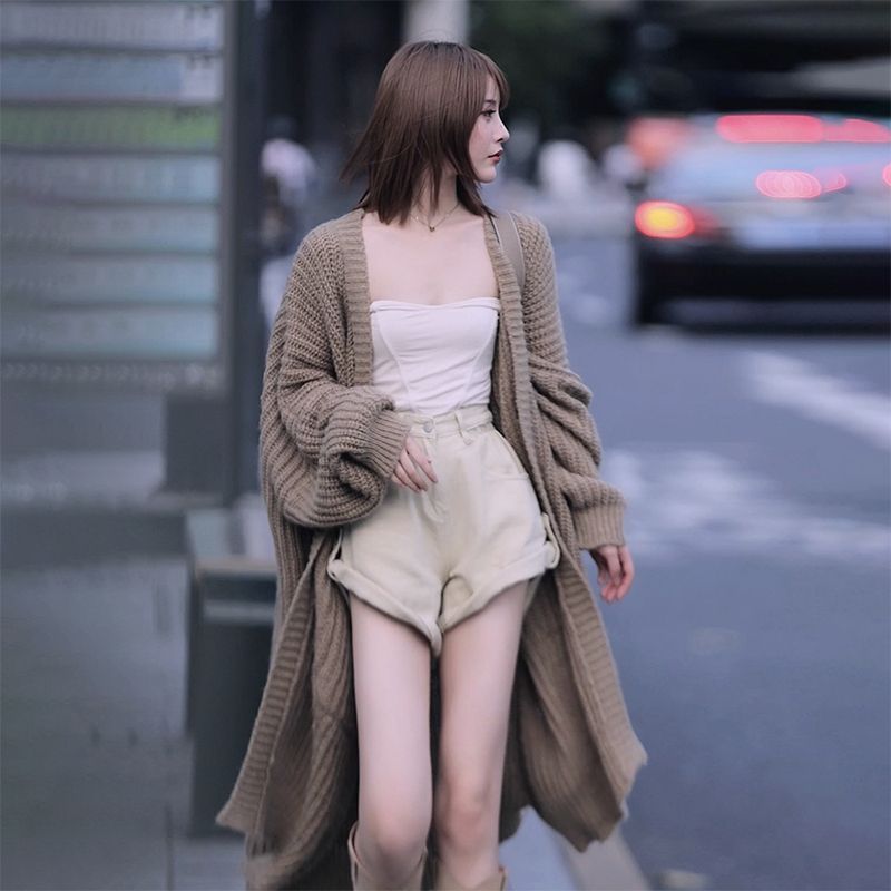 Overknee Sweater Coat