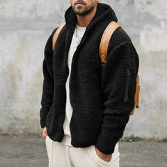 Wear Warm Coat with Zipper
