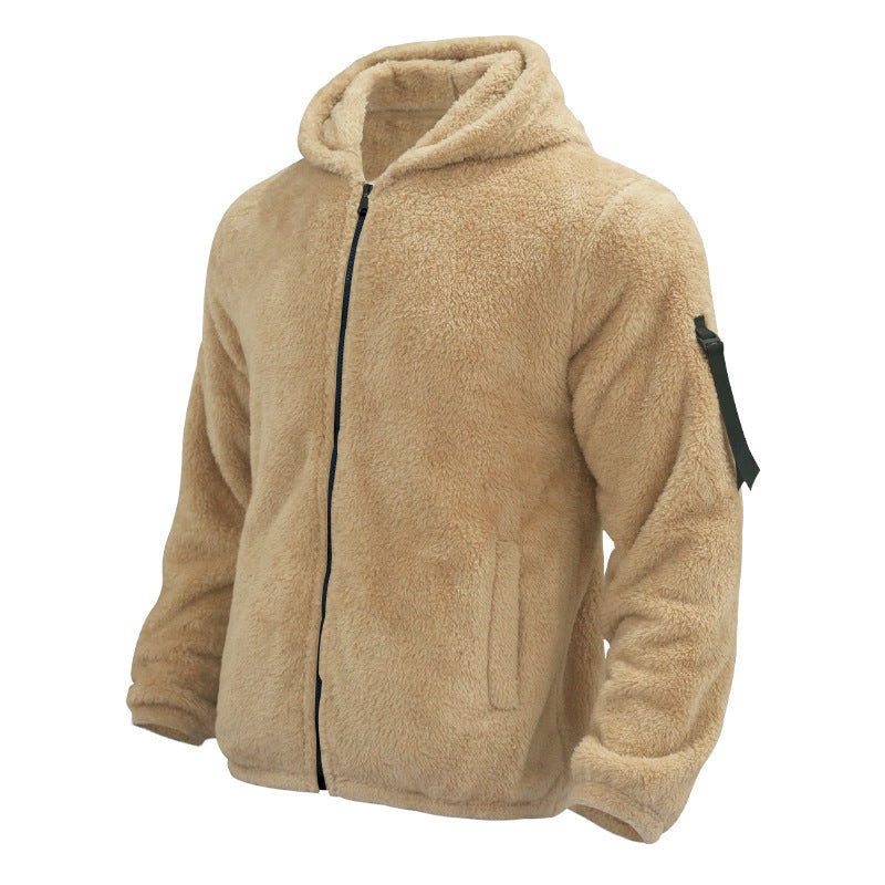 Wear Warm Coat with Zipper