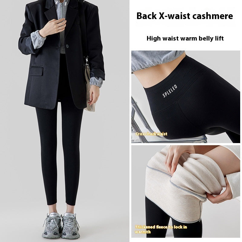 High Waist Cashmere Leggings