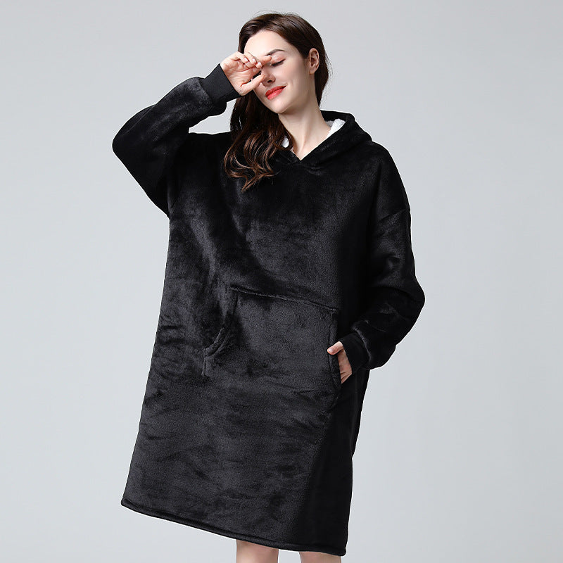 Hooded Thermal Blanket for Women