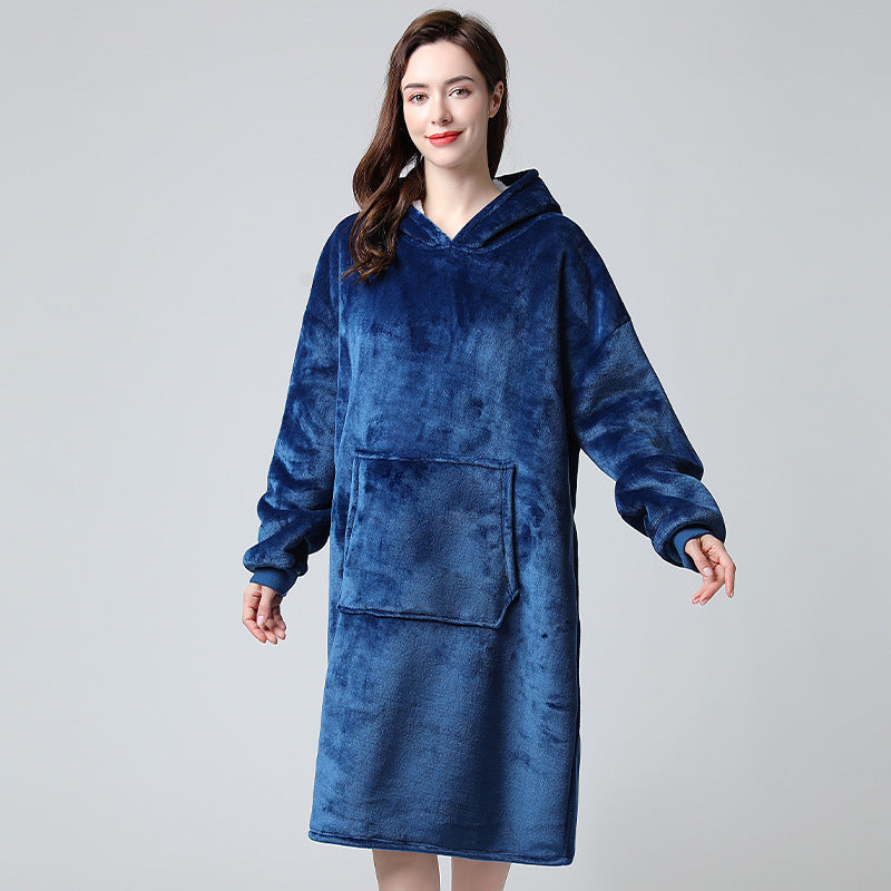 Hooded Thermal Blanket for Women