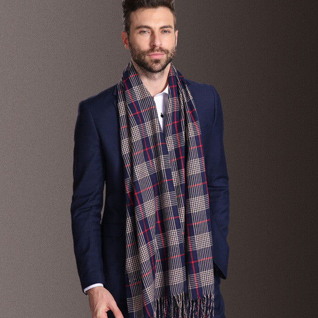 Europe Fashion Shawl Scarves for Men