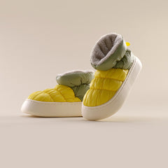 Women's Winter Warm Cotton Slippers For Outdoor Wear