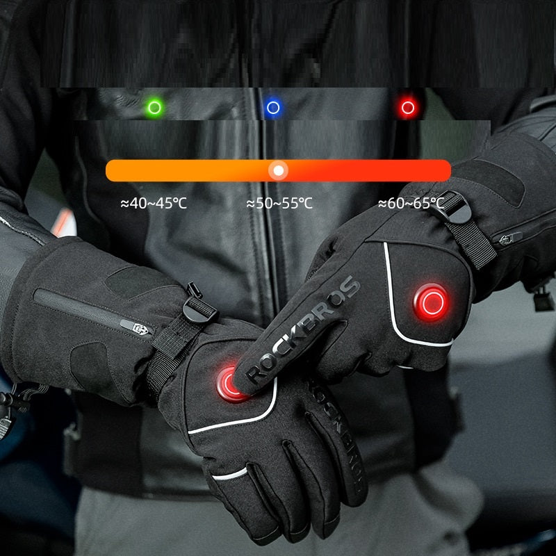 Winter Heating Thermal Charging Gloves