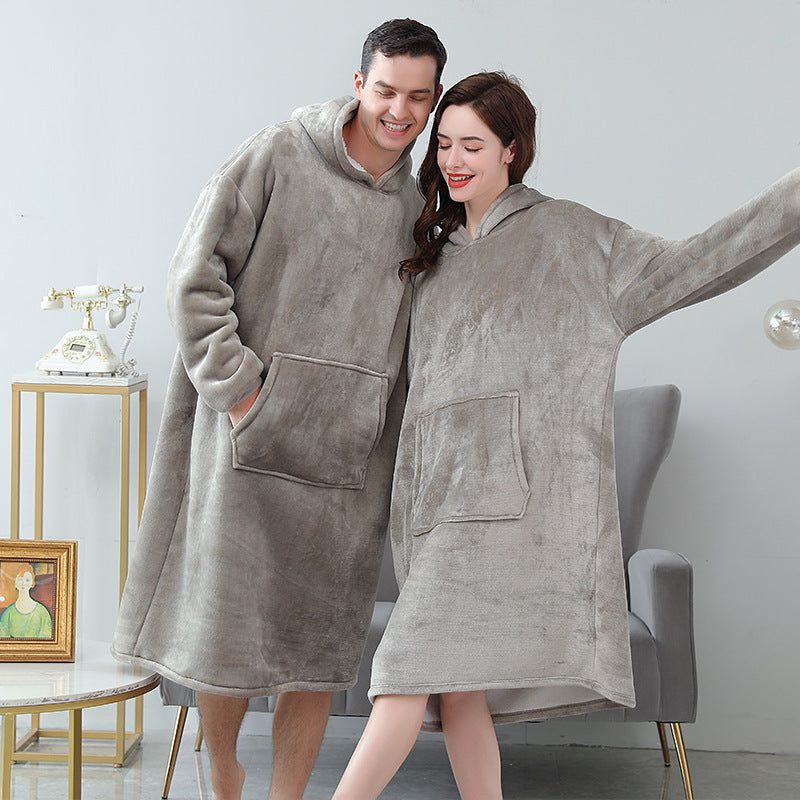 Hooded Thermal Blanket for Women