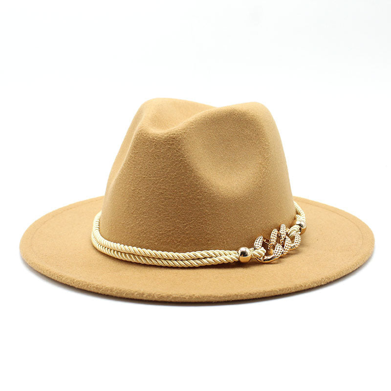 Women's British Style Fedora Hat