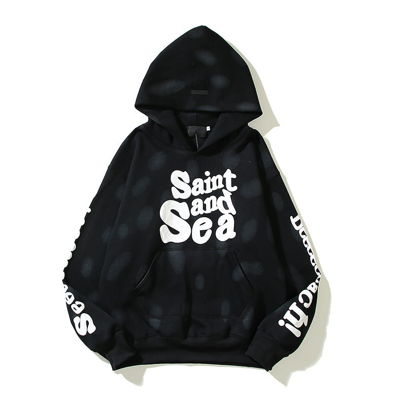 Unisex Plush Casual Hooded Sweater