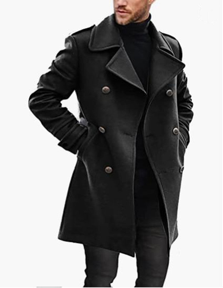 Woolen Men's Coat